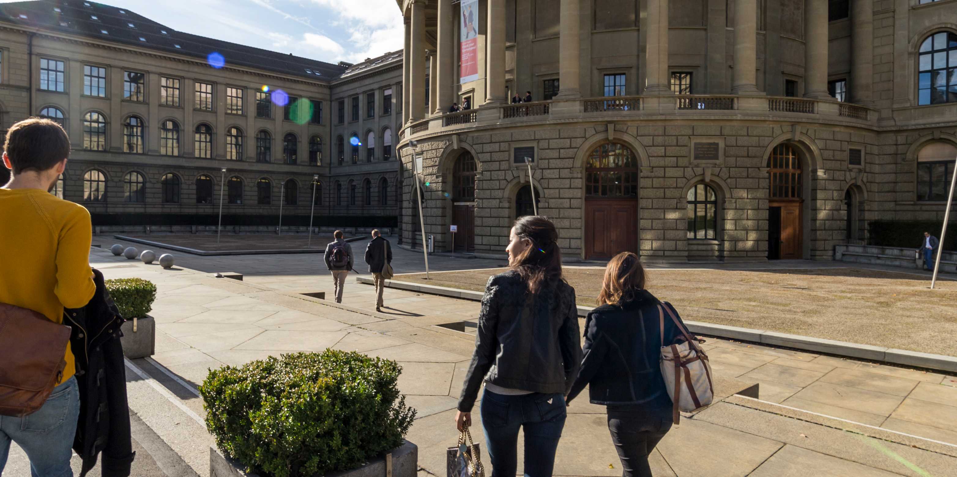ETH Zurich frontal view